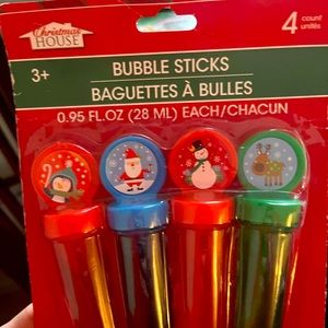 UNOPENED Christmas bubbles sticks